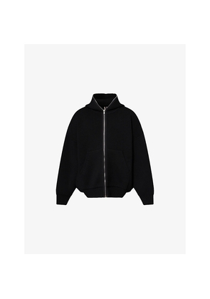 Mens Rick Owens Gimp Oversized Wool Blend Hoody