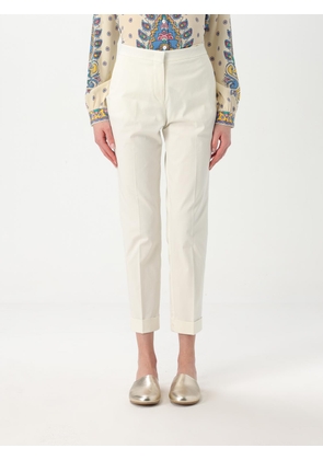 Pants ETRO Woman color White