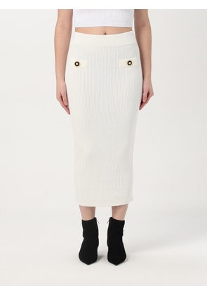 Skirt BALMAIN Woman color White