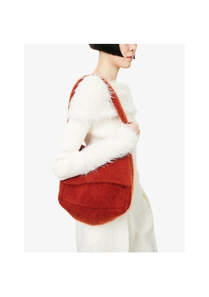 Womens Aya Muse Aria Mini Cashmere and Silk-Blend Shoulder Bag