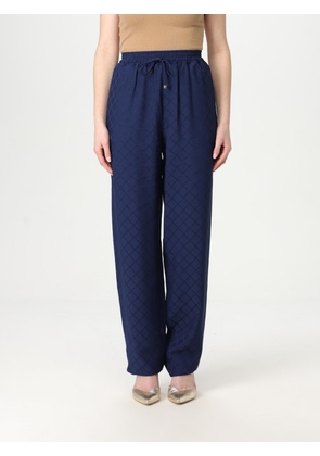 Pants ELISABETTA FRANCHI Woman color Blue