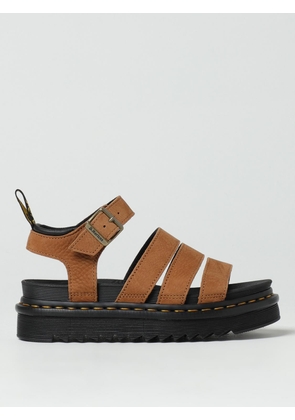 Flat Sandal DR. MARTENS Woman color Leather