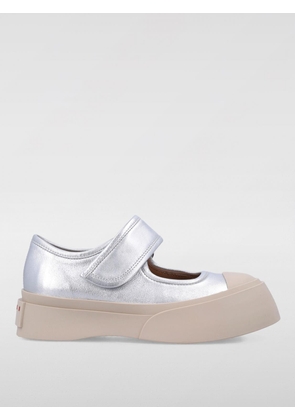 Ballet Flat MARNI Woman color Silver