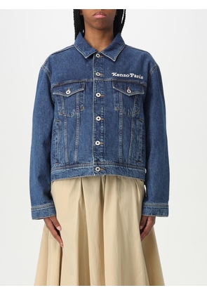 Jacket KENZO Woman color Denim