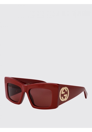 Sunglasses GUCCI Woman color Burgundy