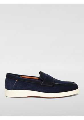 Loafers SANTONI Men color Blue