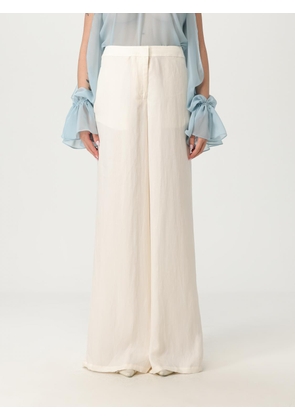Pants BLUMARINE Woman color White