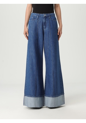 Jeans KARL LAGERFELD Woman color Denim