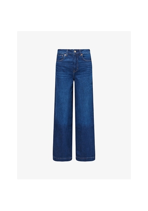 Womens Reformation Bex High-Rise Wide-Leg Denim Jeans