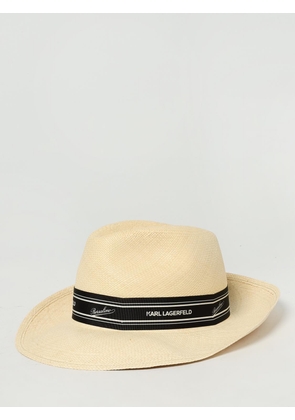 Hat KARL LAGERFELD Woman color Natural