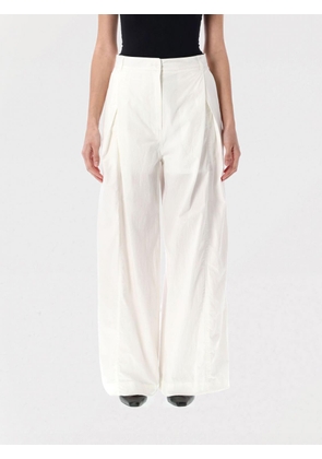 Pants LOW CLASSIC Woman color White