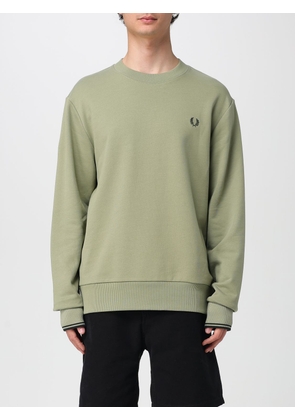 Sweatshirt FRED PERRY Men color Moss Green
