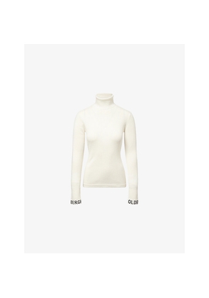 Womens Goldbergh Mira Long-Sleeve Knitted Wool-Blend Jumper