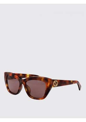 Sunglasses GUCCI Woman color Brown