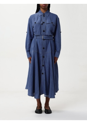 Dress BOTTEGA VENETA Woman color Blue