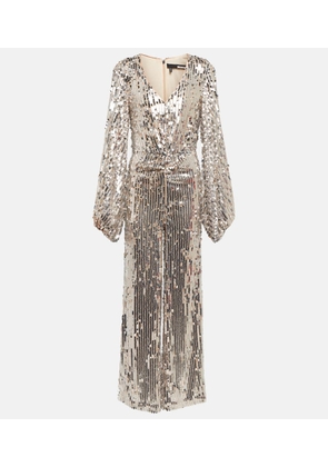 Rotate Sirin sequined wide-leg jumpsuit