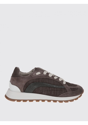 Sneakers BRUNELLO CUCINELLI Woman color Brown