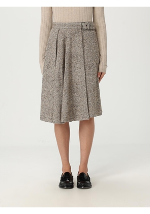 Skirt BRUNELLO CUCINELLI Woman color Beige