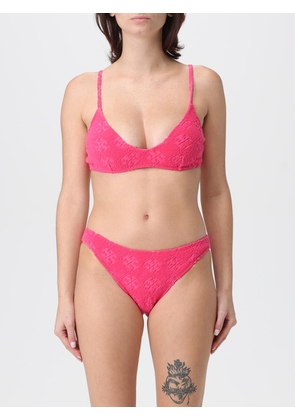 Swimsuit TORY BURCH Woman color Fuchsia