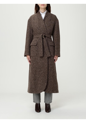 Coat BRUNELLO CUCINELLI Woman color Brown