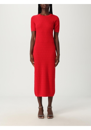 Dress FENDI Woman color Red