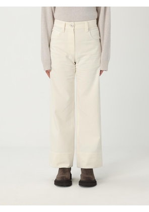 Pants BRUNELLO CUCINELLI Woman color Beige