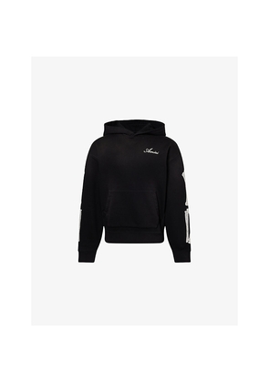 Mens Amiri Bones Oversized Cotton-Jersey Hoodie