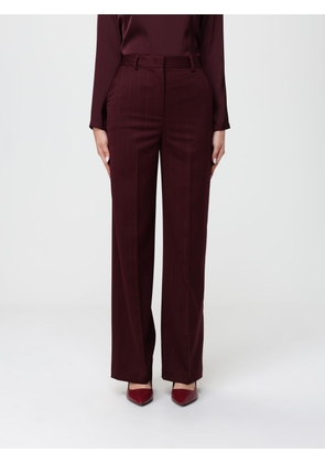 Pants HANITA Woman color Burgundy
