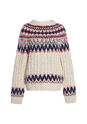 Moncler Grenoble Fair Isle Wool-Blend Top - Moda Operandi