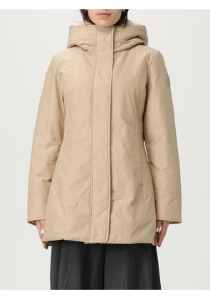 Coat WOOLRICH Woman color Beige