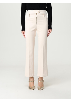 Pants ELISABETTA FRANCHI Woman color White