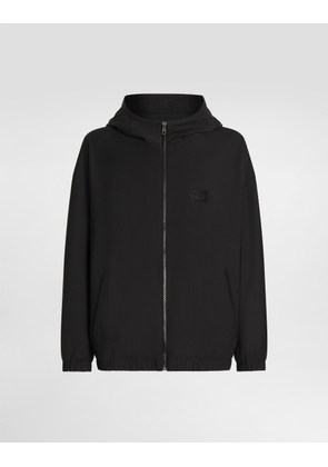 Dolce & Gabbana Hooded Woolen Jacket With Tag - Man Coats And Jackets Black 58