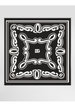 Dolce & Gabbana Bandanna-print Silk Scarf - Man Scarves And Silks Print Pz
