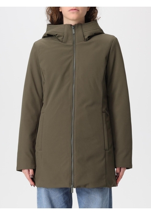 Coat WOOLRICH Woman color Green