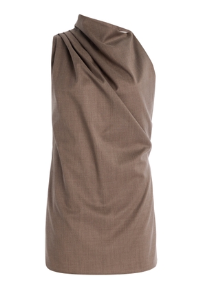 SEV Draped Lightweight Wool Top - Moda Operandi