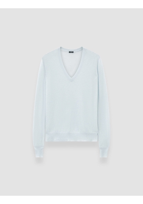 Cashair V Neck Jumper - S