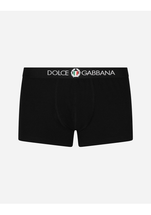 Dolce & Gabbana Regular Boxer - Man Underwear And Loungewear Black Cotton 6