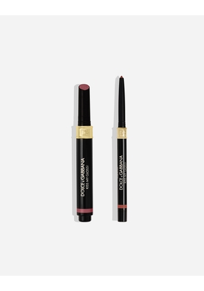 Dolce & Gabbana Kiss My Gloss! - Woman Lip Kit 02 Giggle - Nude Liner And Nude Mauve Gloss Onesize