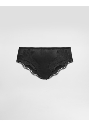 Dolce & Gabbana New Slip - Woman Underwear Black 1