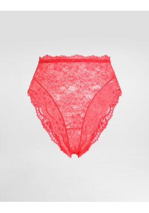 Dolce & Gabbana Slip Alto - Woman Underwear Red 3