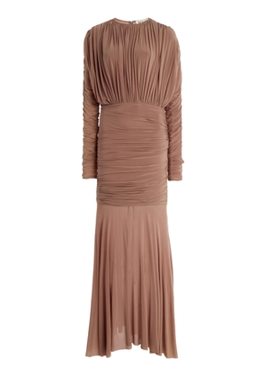Tove Sorrel Draped Knit Maxi Dress - Moda Operandi
