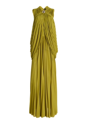Proenza Schouler Bari Draped Jersey Maxi Dress - Moda Operandi
