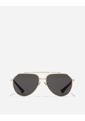 Dolce & Gabbana Stefano Sunglasses - Man Sunglasses Gold Onesize