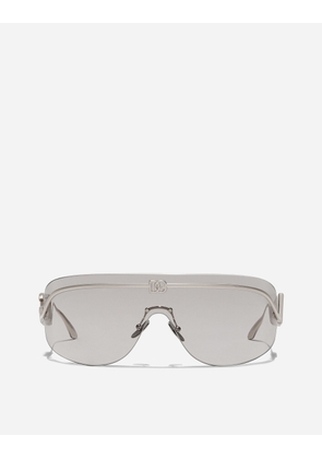 Dolce & Gabbana Statement Sunglasses - Woman Silver Onesize