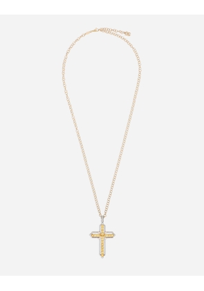Dolce & Gabbana 375 Pendente Croce Z - Man Necklaces Yellow Onesize