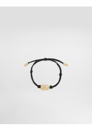 Dolce & Gabbana Cord Bracelet With Dg Logo - Man Bijoux Multi-colored Metal Onesize