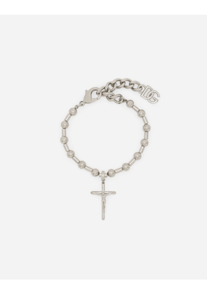 Dolce & Gabbana Bracciale - Man Bijoux Silver Metal Onesize