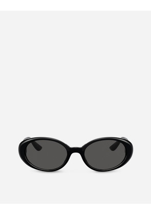 Dolce & Gabbana Re-edition Dna Sunglasses - Woman Black Acetate Onesize