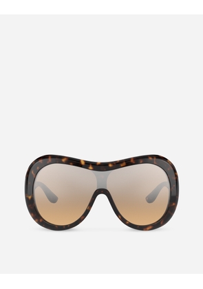 Dolce & Gabbana Dna Sunglasses - Woman Sunglasses Yellow Acetate Onesize