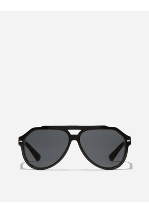 Dolce & Gabbana Occhiale Sole-202307 - Man Black Acetate Onesize
